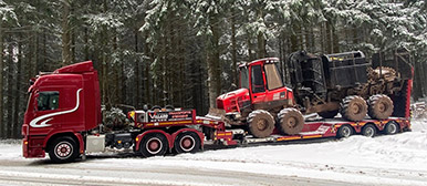 Transport exceptionnel véhicules et matériels destinés au travail en forêt