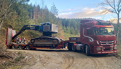 Transport exceptionnel véhicules et matériels destinés au travail en forêt