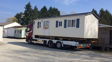 Transport de mobil home et engins divers